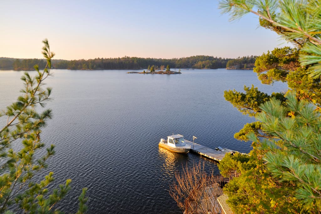 Stunning scenery and perfect water for swimming, fishing, and boating!