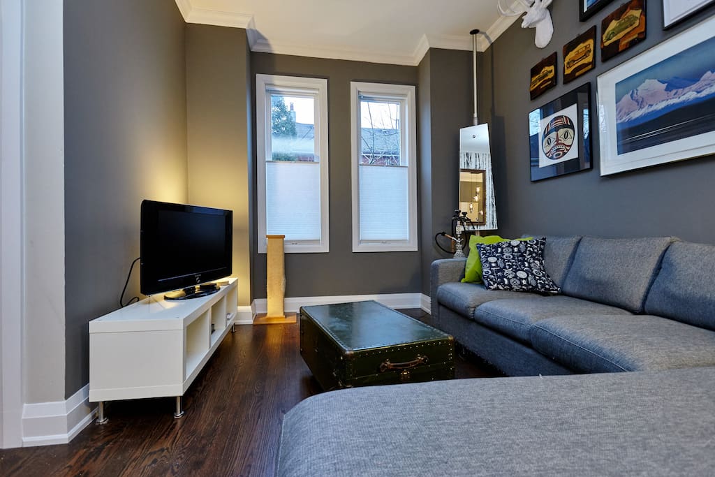 The living room