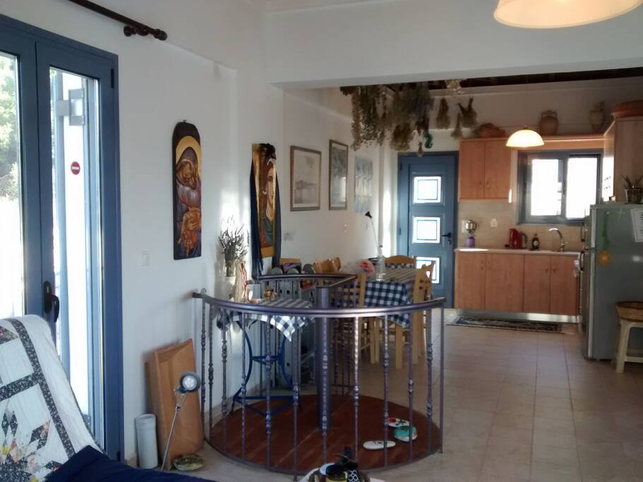 Open plan area