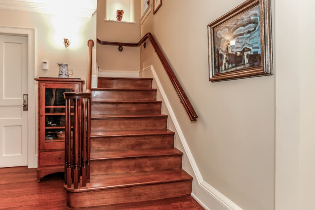 Ground floor stairs
