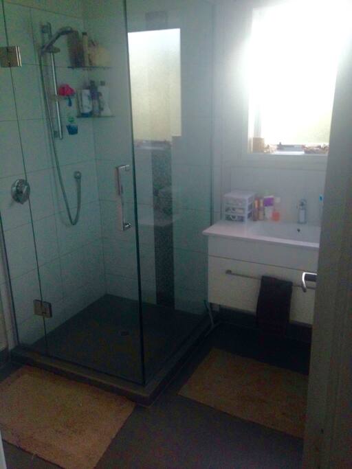 Shower, wash room