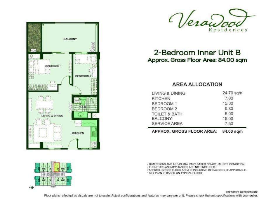 Floor area