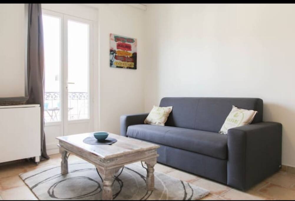 Living room in appart number 1