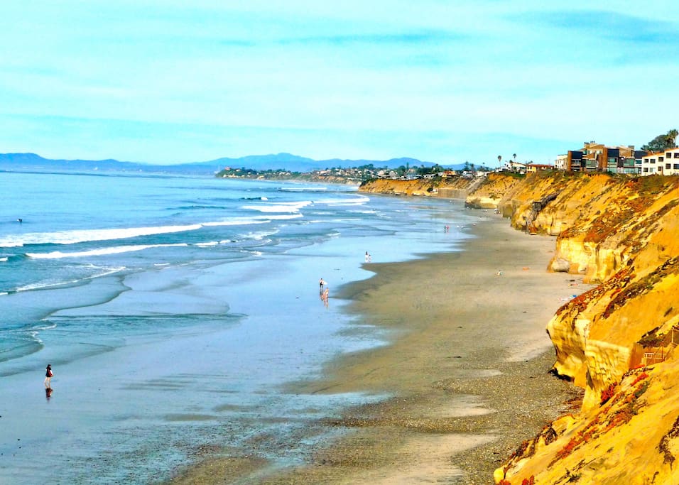 View of our fabulous beach