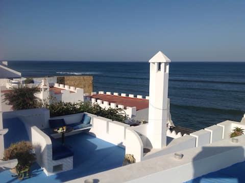 House with terrace and sea view in Asilah-14