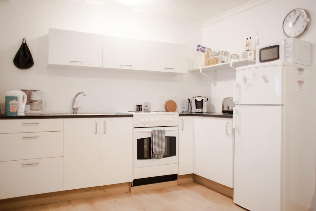 Fully equipped kitchen