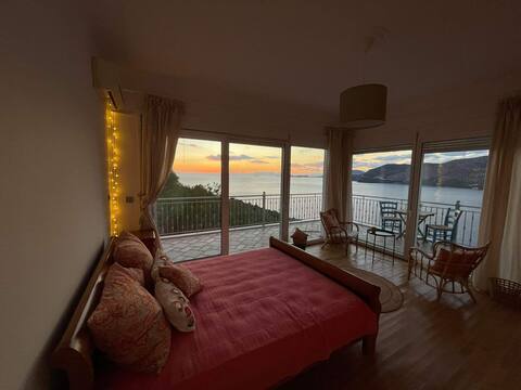 A quiet space with spectacular sunset