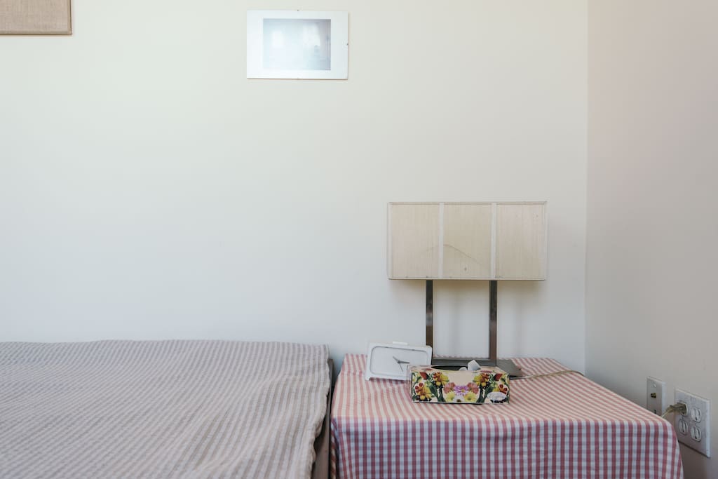 The room