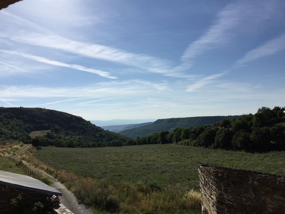 La vue de la cuisine