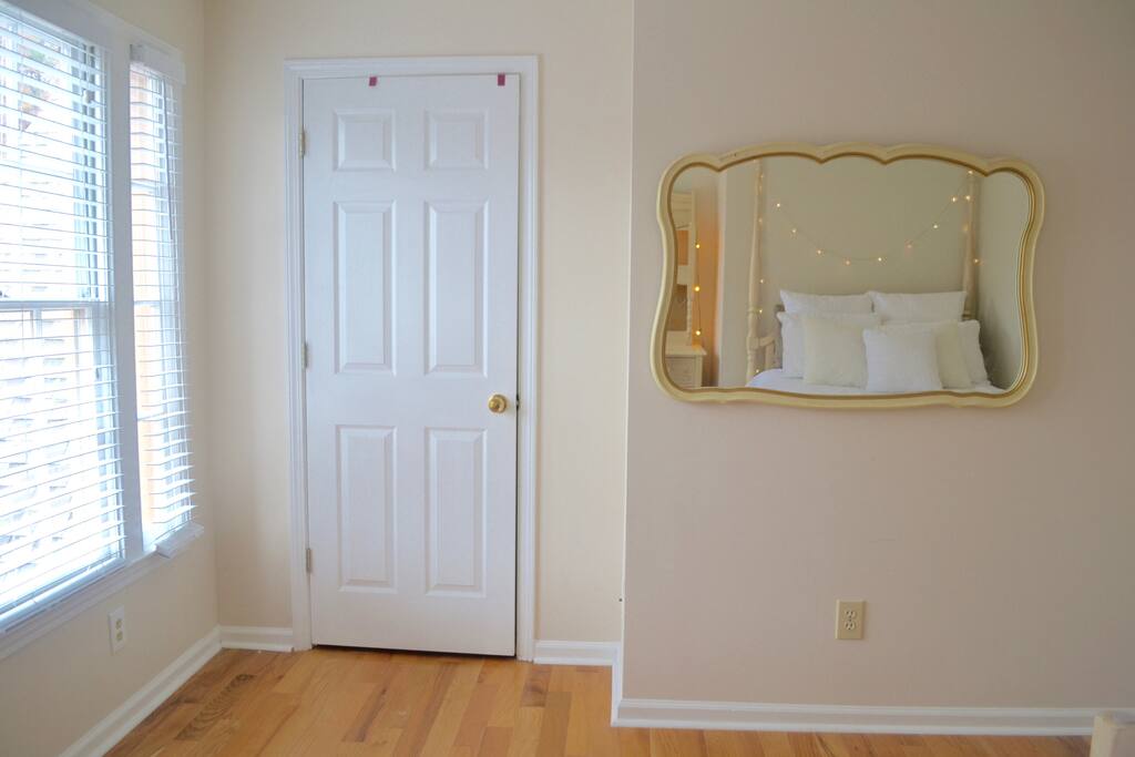 Closet space available