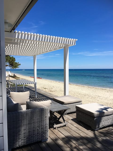 Propriété Airbnb réussie: The Bungalow on the beach-Corsica Holidays- à Ghisonaccia