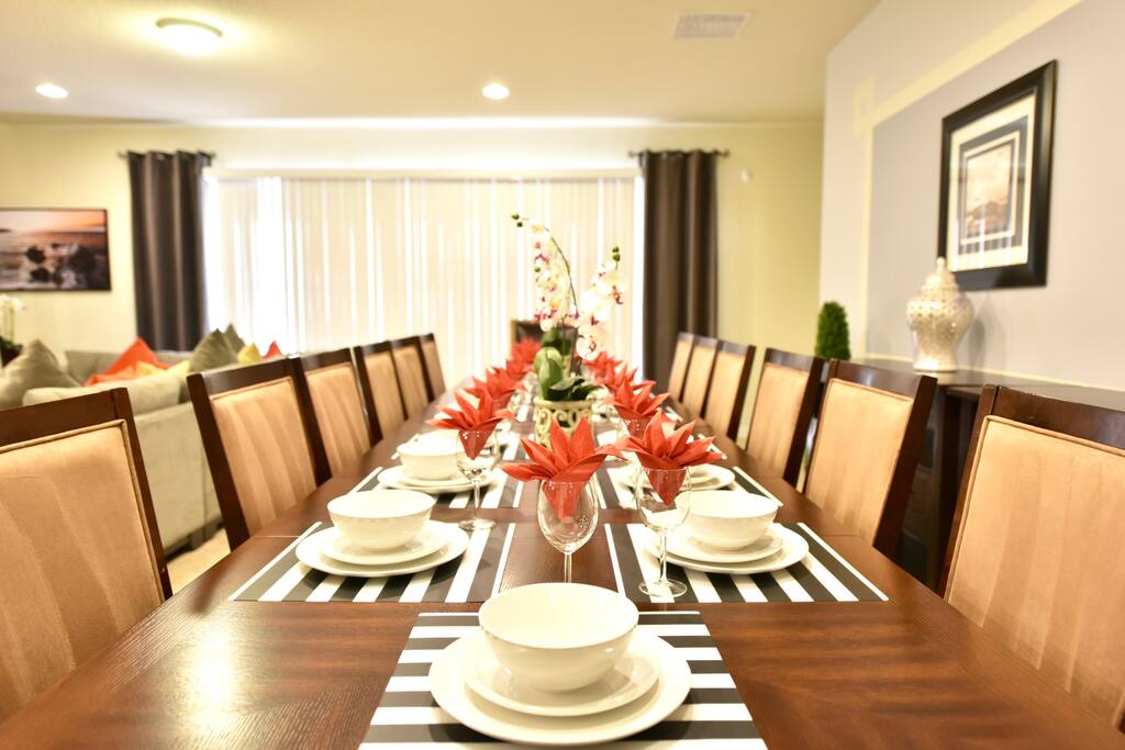 Dining table for 14 person