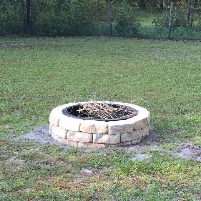 backyard firepit