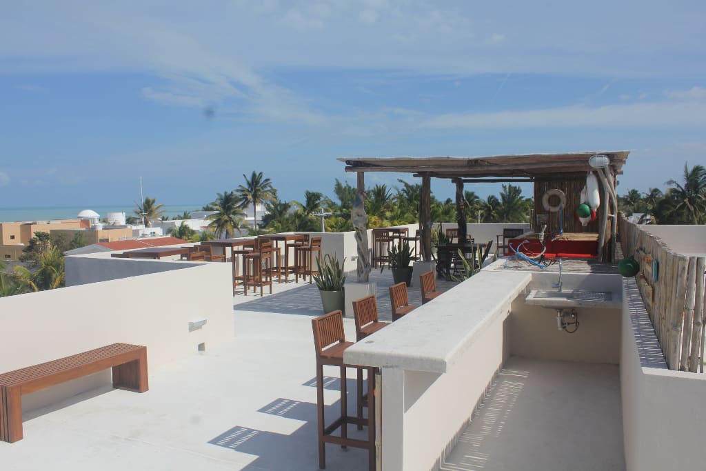 Roof top terrace