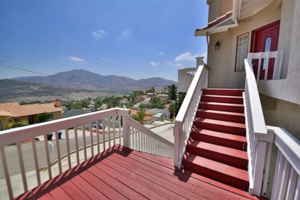 A sneak peak of the mountain views!
