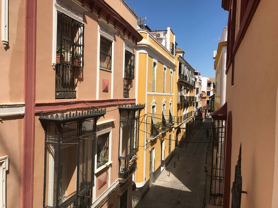 Street view from balcony 2