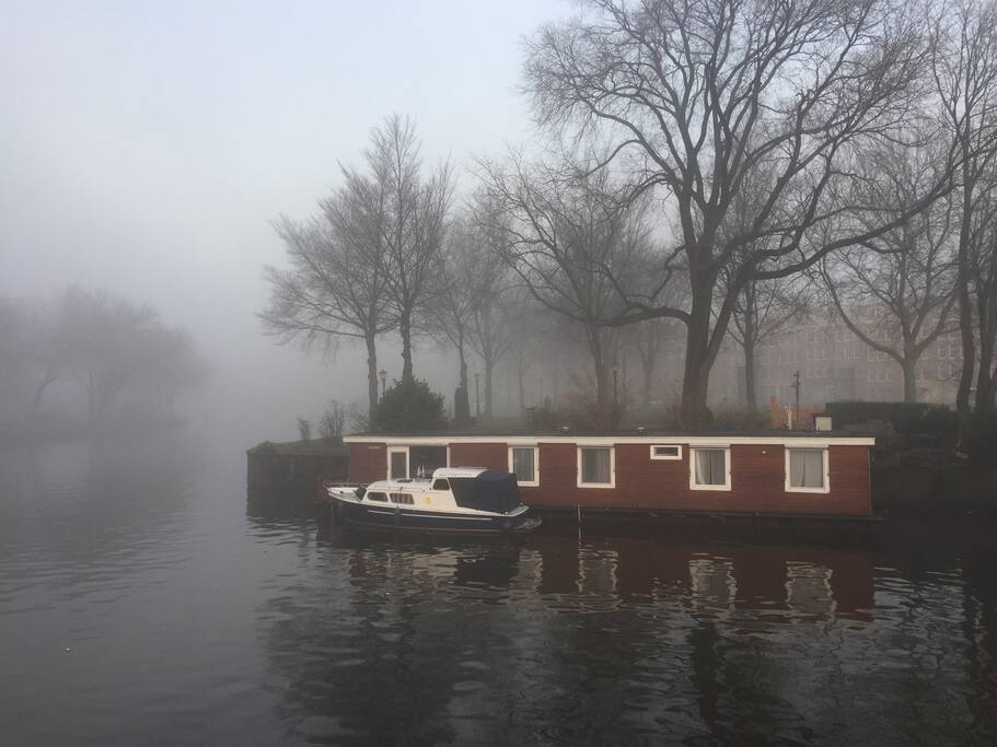 On a misty day!
