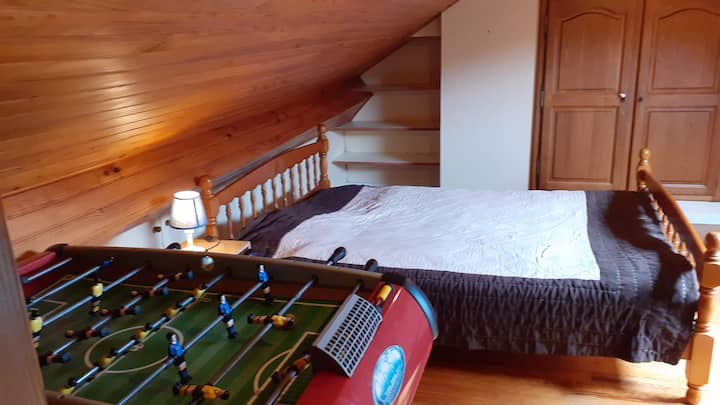 habitación abuhardillada