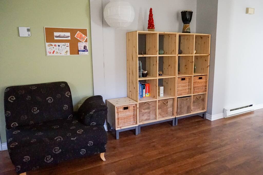 Reading corner