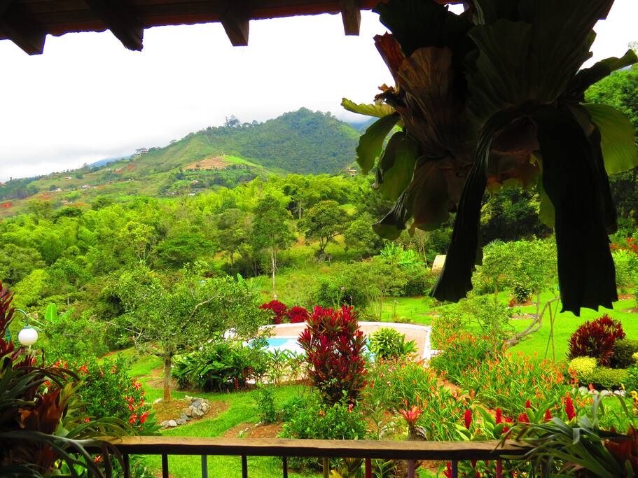 Panorámica de la vistas que podrá apreciar desde cualquier punto de la casa