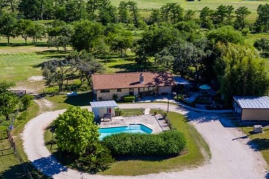 Pool & Garden Area