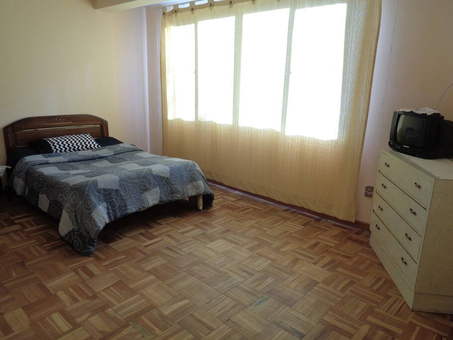 La habitación...