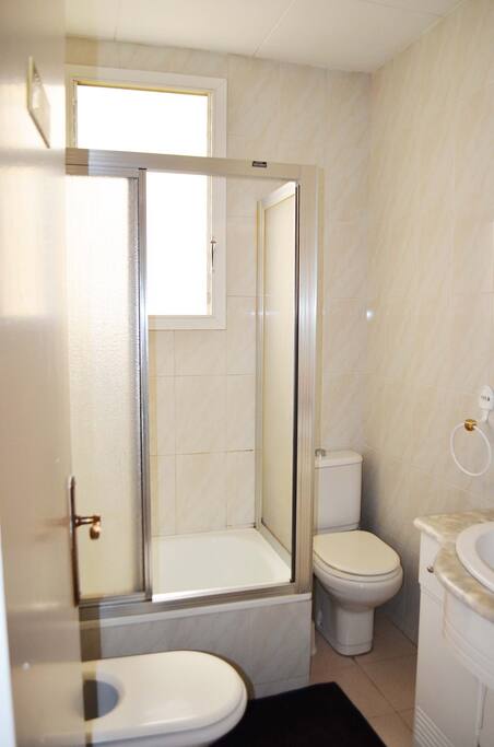 The bathroom
