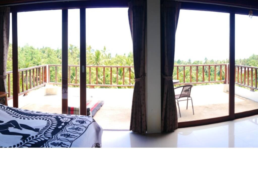Second floor sea view bedroom