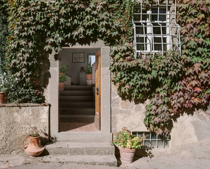 PODERE RIDALDI ENTRANCE