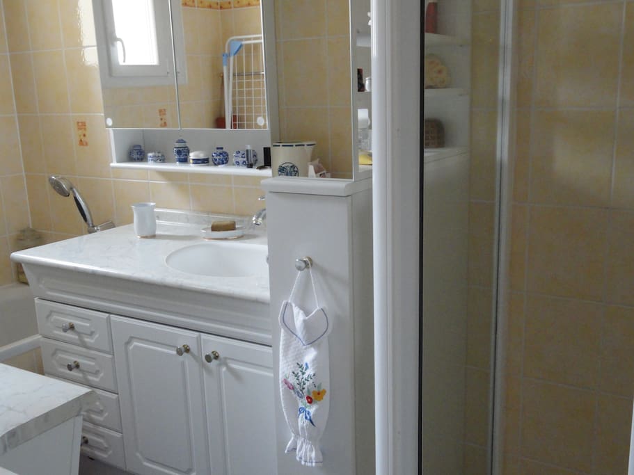 salle de bain, WC séparé