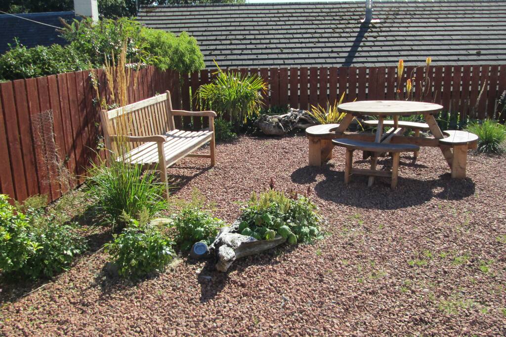Outside picnic area
