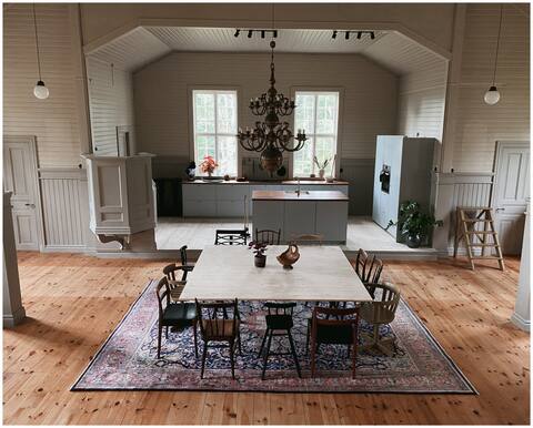 Popular Airbnb listing: Unique and newly renovated chapel in Småland idyll in Torsås