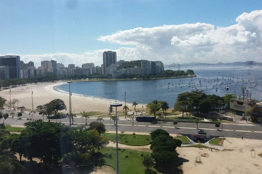 vista da janela lateral