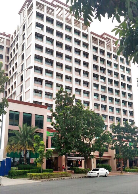 Fascade of Studio One Condominium
