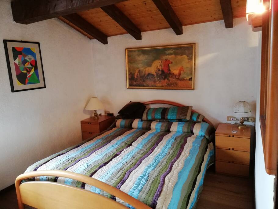 La camera da letto matrimoniale