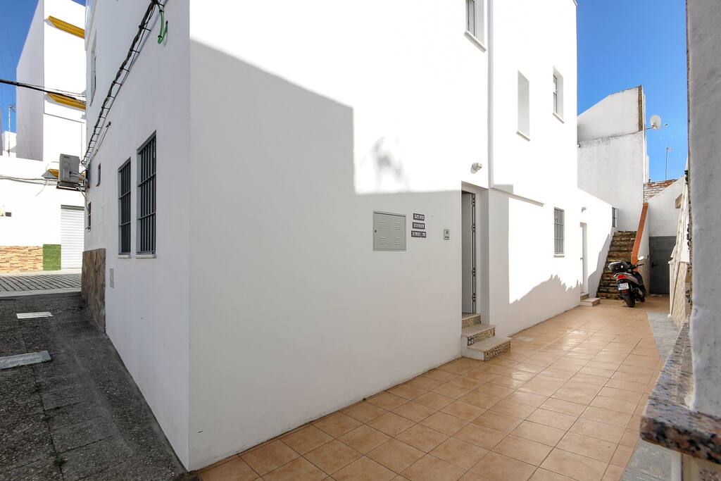 Vista exterior de la vivienda