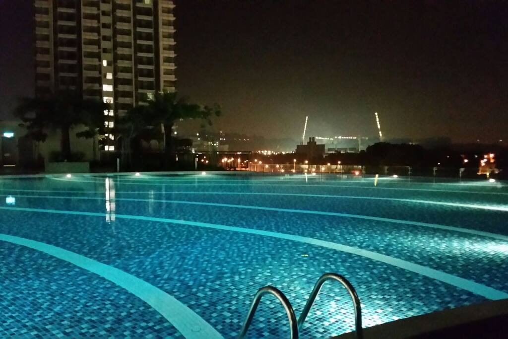 Night swim will be awesome