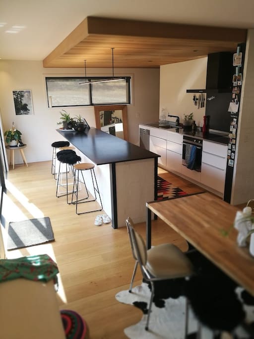 Spacious kitchen with a walk in pantry