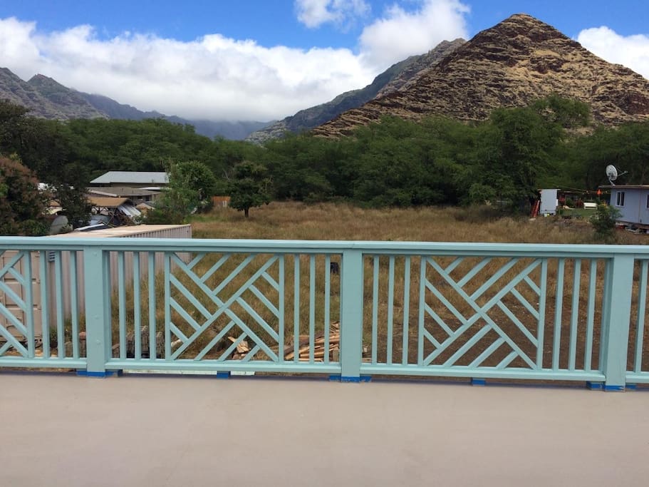 From upstairs lanai deck.