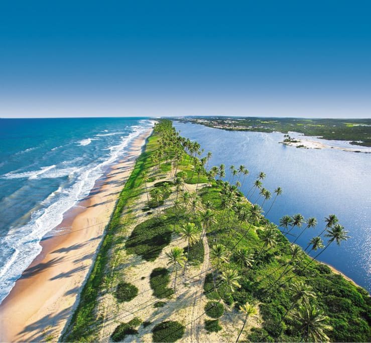 Praia privativa