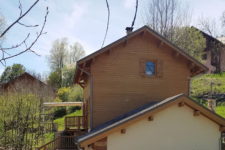 Chalet and mountain Briançon