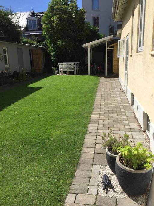 Enjoy the garden when the weather is nice
