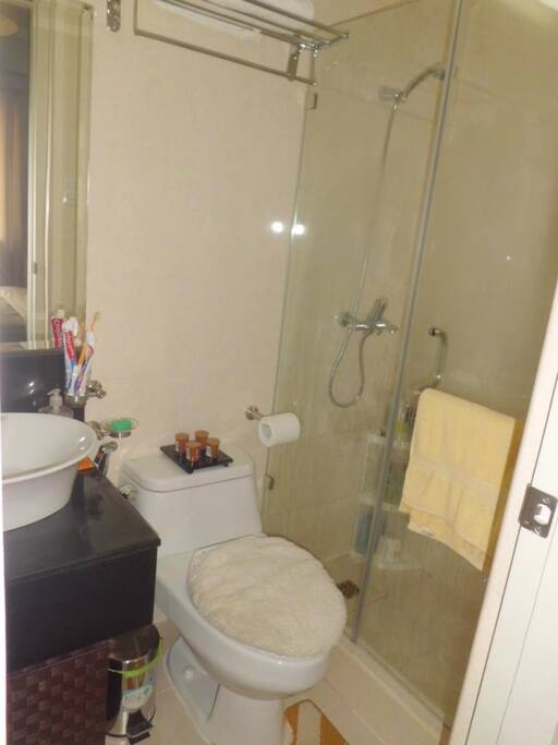 En suite bathroom