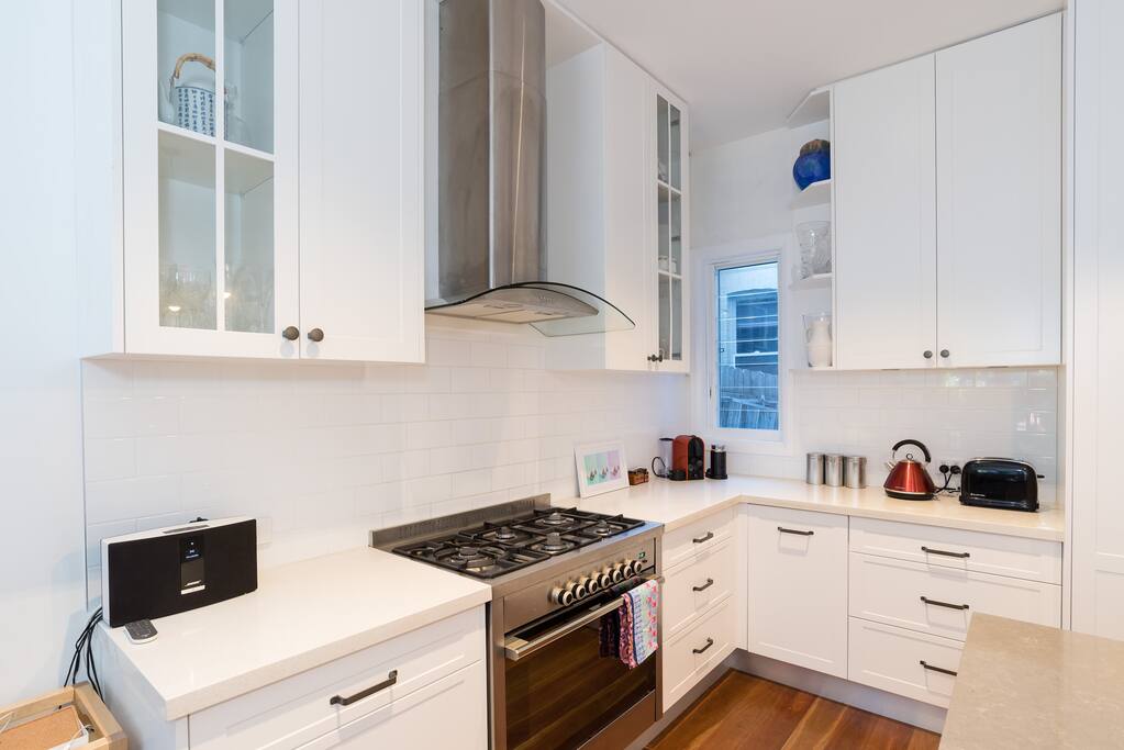 More than fully equipped kitchen for all your cooking and baking needs