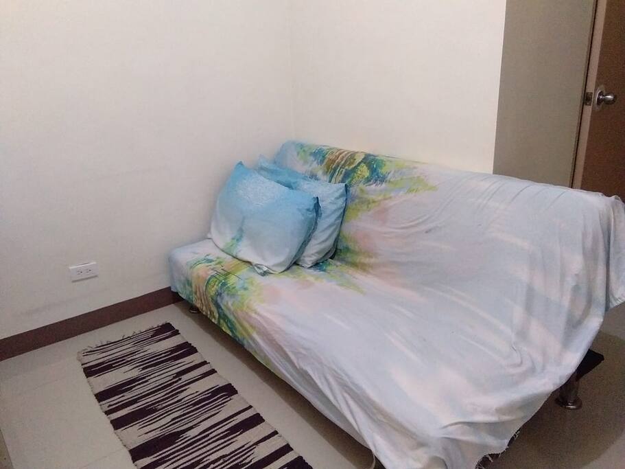 there's the couch