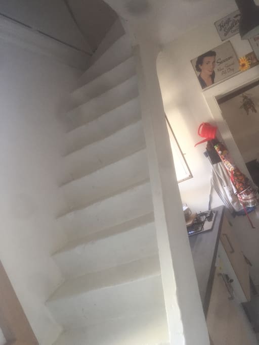 Trap naar slaapkamer