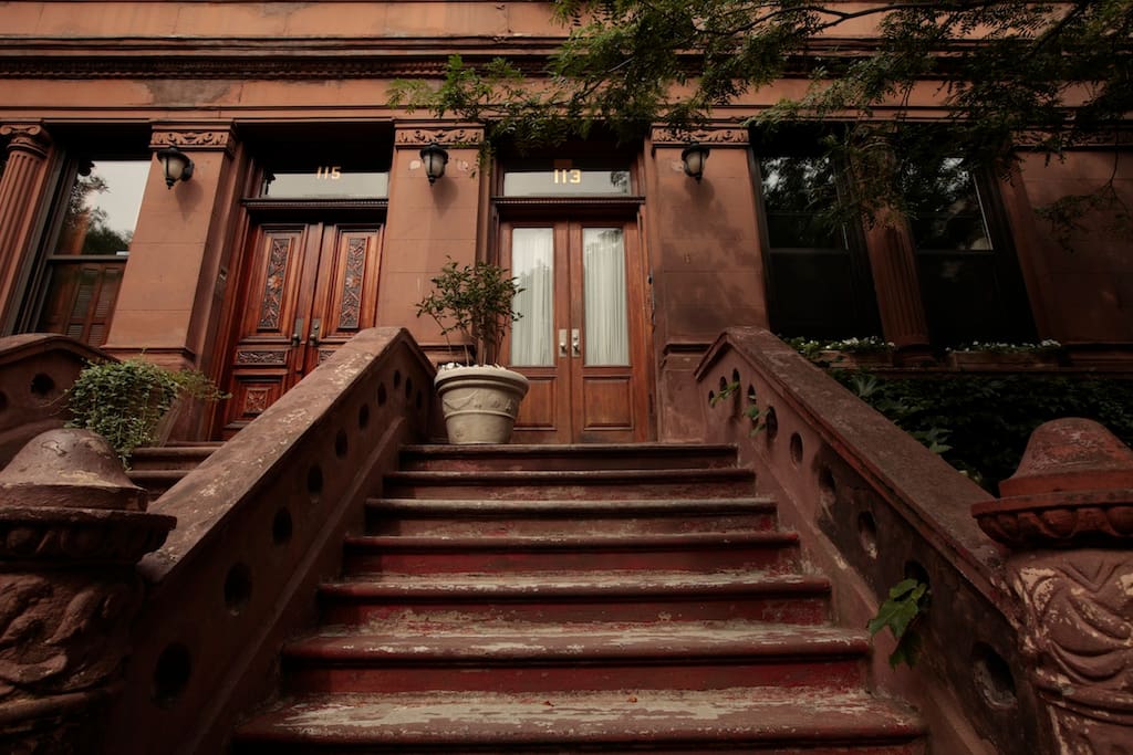 Front entry.