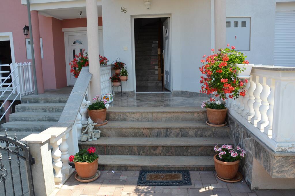Haus Zugang