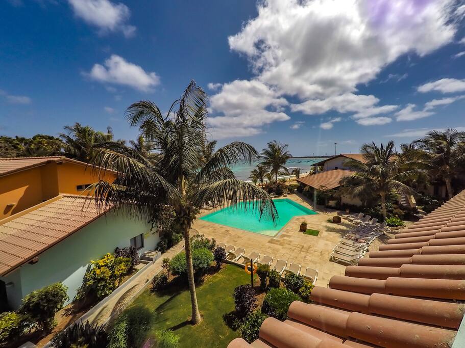 Your view from the balcony