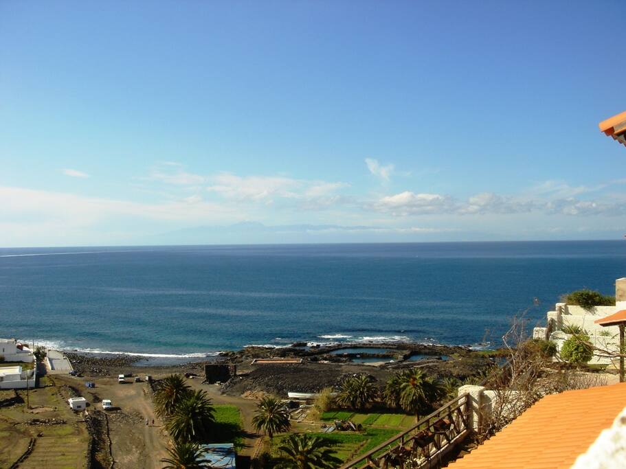 Blick nach Teneriffa